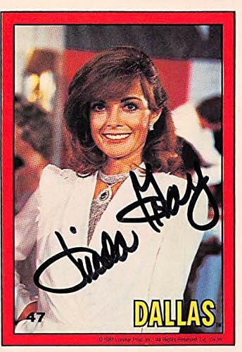 Sports Memorabilia Autograph Warehouse 409444 Linda Gray Autographed Trading Card - Dallas SC 1981 Donruss No.47 Sue Ellen Ewing