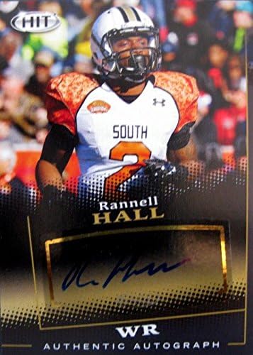 Sports Memorabilia Autograph Warehouse 291608 2015 Sage Hit Rannell Hall Autographed No.A127 Football Card - Central Florida