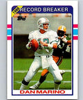 1989 Topps Football #5 Dan Marino Miami Dolphins RB Official NFL Trading Card