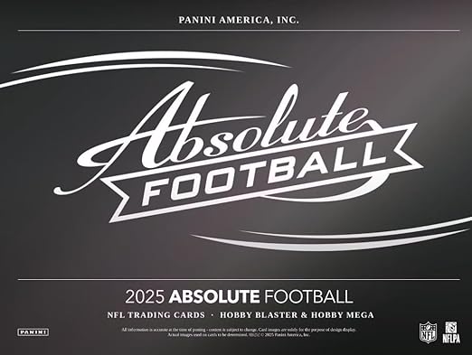 NEW 2025 ABSOLUTE Football Card HOBBY BLASTER Box Chance for KABOOMs! - 2 Rookie Purple Parallels Per Box