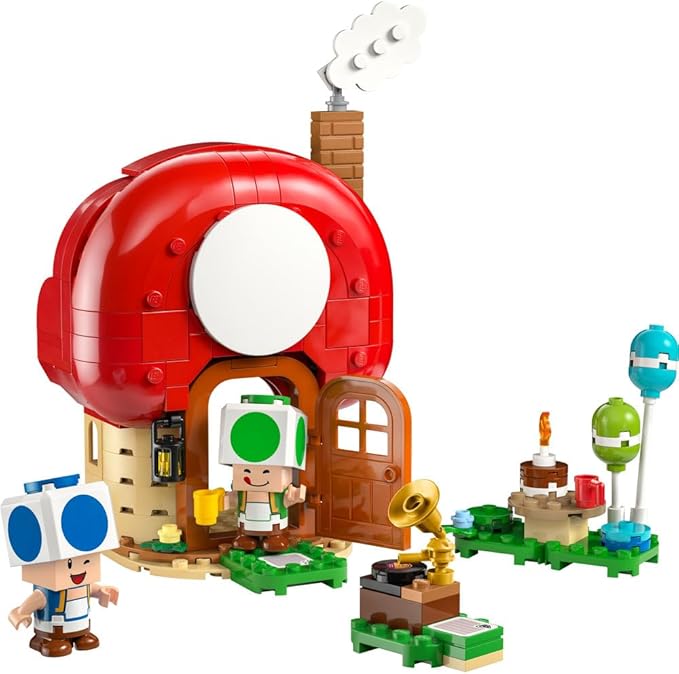 Lego Super Mario Kino House House Birthday Toy Gift Block Boys Girls 7 8 9 Year Old Elementary School Mario Toy Toy Game 72041