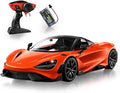 MIEBELY Remote Control Car McLaren Rc Cars Officially Licensed 1/12 Scale 7.4V 900mAh Toy Car with 12km/h Fast Model Car Headlight for Adults Kids Boys Age 6-12 Year Birthday Ideas Gift Orange
