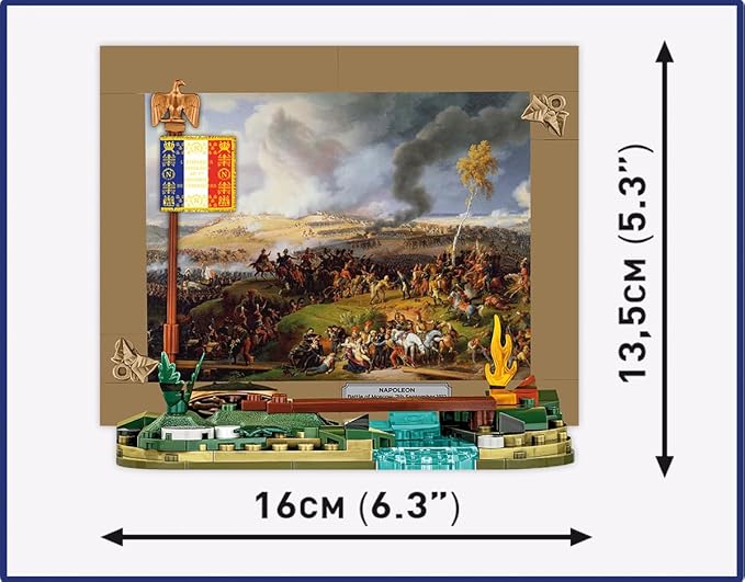 COBI Napoleonic Wars Napoleon - Battle of Moscow Building Set 145 Pieces