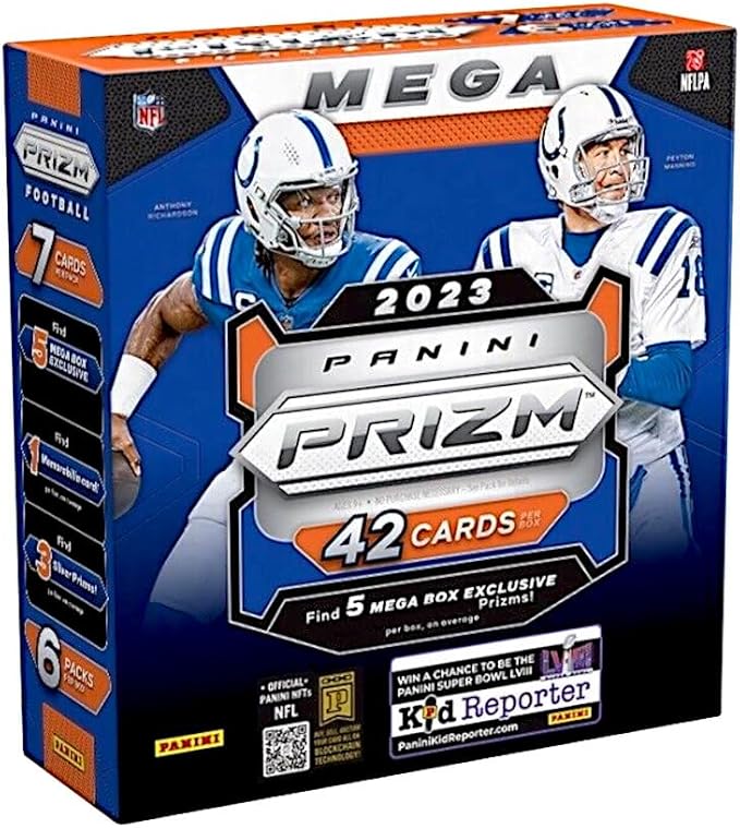 PANINI 2023 NFL Prizm Football Mega Box