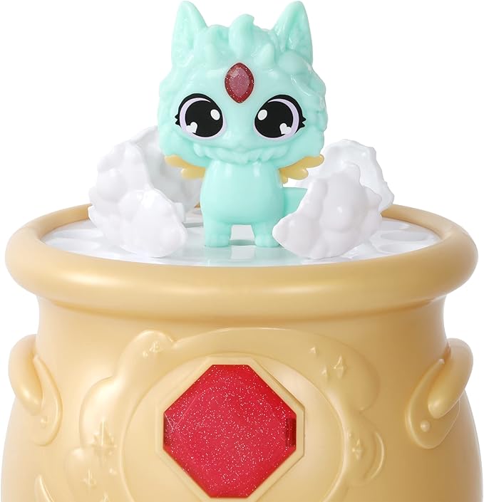 Moose Toys Magic Mixies Potion Game Place The Magic Ingredients Into The Cauldron and Make The Mixie Pop Up to Win