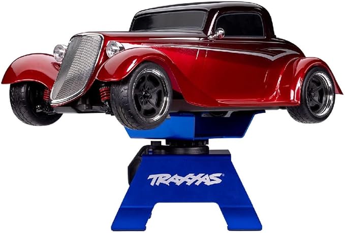 Traxxas 8797 Blue Aluminum X-Truck Stand for X-Maxx and XRT