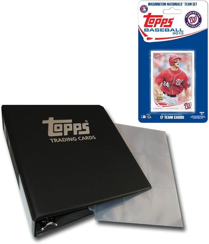 MLB Washington Nationals Collector Trading Card Set
