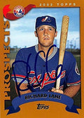 Autograph Warehouse 244921 Richard Lane Autographed Baseball Card - Montreal Expos44 FT 2002 Topps Prospects - No. T125 Rookie