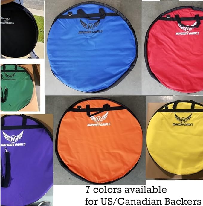 Mayday Games Deluxe Crokinole Carrying Case Purple