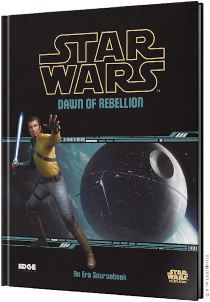 Star Wars Dawn of Rebellion EXPANSION Roleplaying Game Strategy Game Adventure Game For Adults and Kids Ages 10+ 2-8 Players Average Playtime 1 Hour Made by EDGE Studio