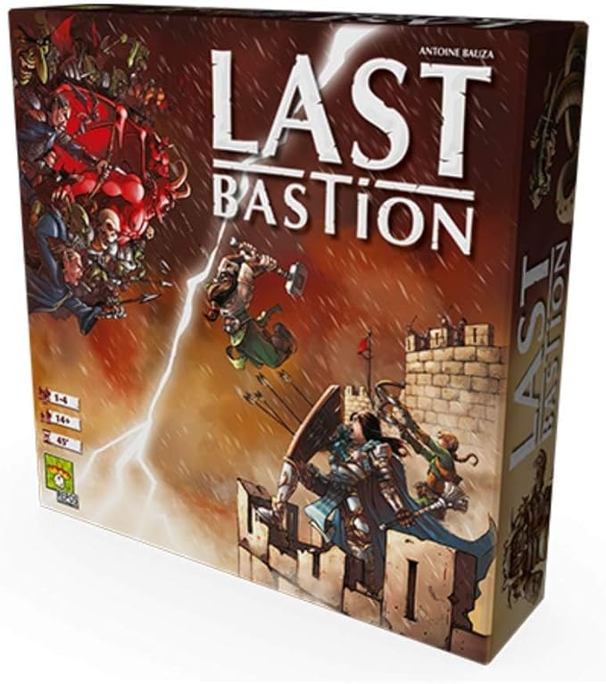 Last Bastion Board Game - Epic Cooperative Defense Game Combat the Baleful Queen's Hordes! Strategy Game for Kids &amp Adults Ages 14+ 1-4 Players 45 Minute Playtime Made by Repos Production