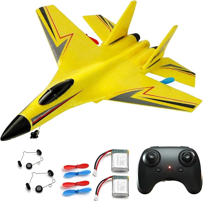 Foam rc Airplanes for Ages Over 14 Years Old and AdultsRemote Control Fighter JetHobby Plane Toys Gifts for Teen