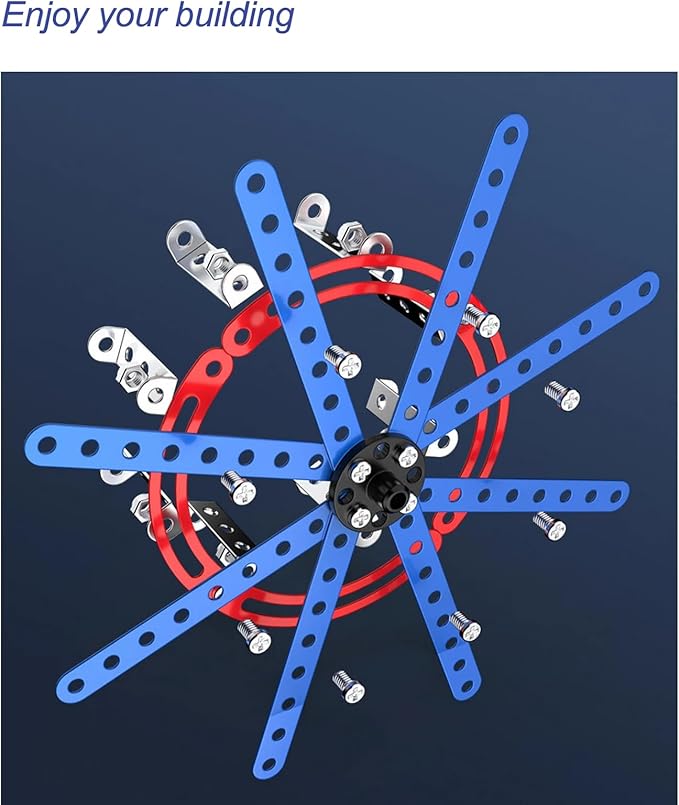 Building Sets STEM Assembly Metal Toys Ferris Wheel Model Kit Engineering Building kit for Adults and Teens Parent-Child Interaction Construction Sets Gifts for Kids 8-16