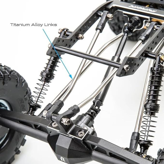 Rhino RC W1 Chassis 317mm 1/10 Shafty Crawler (Rhino W1 RTR Edition)