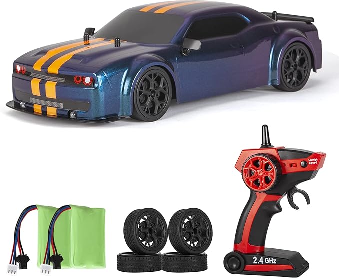 RC Drift Car 1:14 Remote Control Car 4WD Drift RC Cars Vehicle 28km/h High Speed Racing RC Drifting Car Gifts Toy for Boys Kids