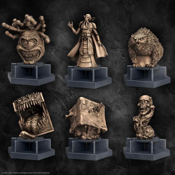 Trivial Pursuit: Dungeons &amp Dragons Ultimate Edition | Collectible Trivia Board Game Featuring 6 Monster Movers and 1800 Questions Across 6 Categories | Officially-Licensed D&ampD Game &amp Merc