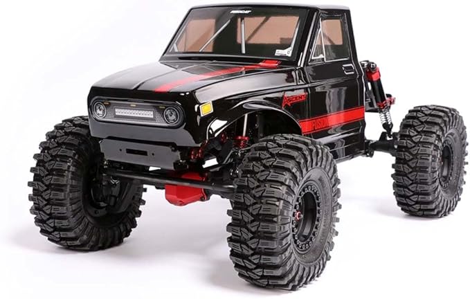 Redcat Ascent Fusion 1:10 Scale RC Rock Crawler Brushless Motor 4WD Carbon Fiber Frame Black