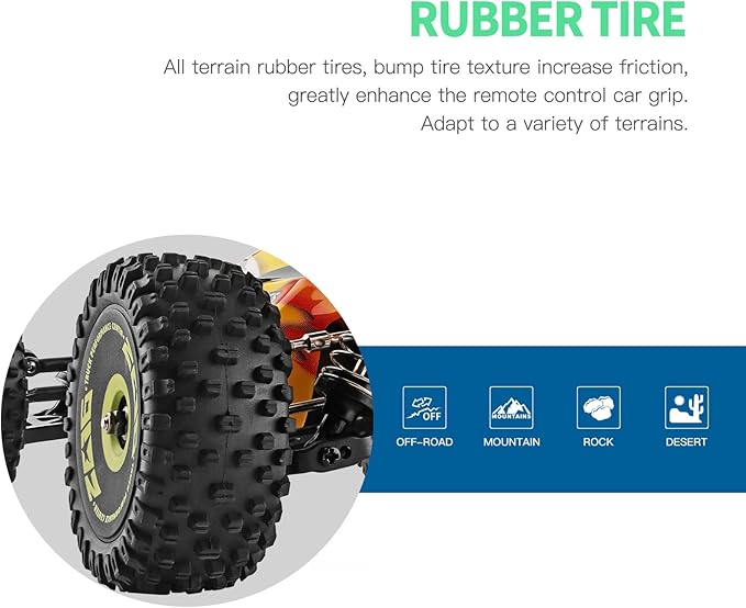 GoolRC WLtoys 144010 Brushless RC Cars for Adults 1:14 Scale Remote Control Car High Speed Racing RC Buggy 2.4GHz RC Drift Car with Metal Chassis