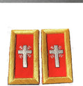 Knight Templar Past Commander Golden Mylar Shoulder Boards