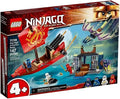 LEGO NINJAGO Legacy Final Flight of Destiny’s Bounty 71749 Ship Playset Building Kit with Dragon and Jet Ski Toys New 2021 (147 Pieces)