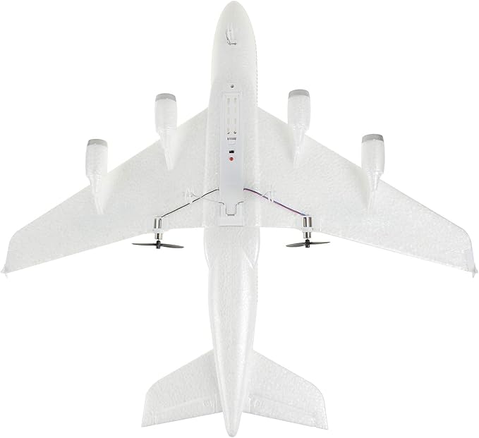Remote Control RC Airplane Ready to Fly 2.4GHz – Airbus A380 Model 2-Channel Beginner RC Plane Toy for Kids &amp Adults with Gyro Foam Durable &amp Easy Fly
