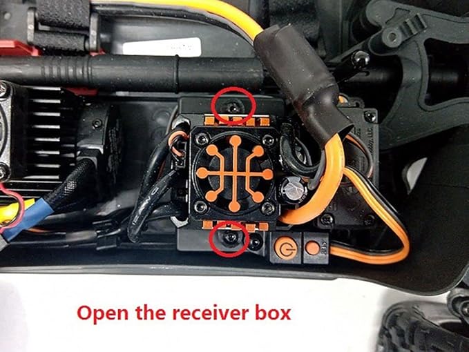XBERSTAR RC LED Light Kits w/Remote Control Switch for Arrma Vorteks RC Upgrade Parts (1 Set)