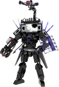 Bentex Toilet Upgraded Damaged TV Man Figure Building Block Set Upgraded Cameraman Speakerman Game Model Collectible Building Bricks Birthday Gift for Adults Fans (703pcs)