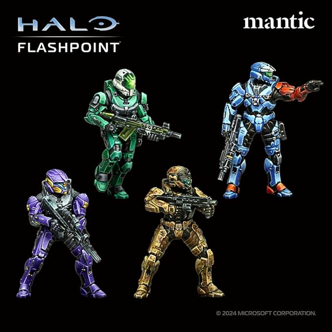 mantic Games Halo: Flashpoint - The Tactical Miniatures Game (Spartan Edition Starter Set)