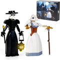 Plague Doctor Building Blocks Set - Medieval Themed Collectible Toy for Adults and Kids - Creative Construction Kit Gift for Boys and Girls (500Pcs)