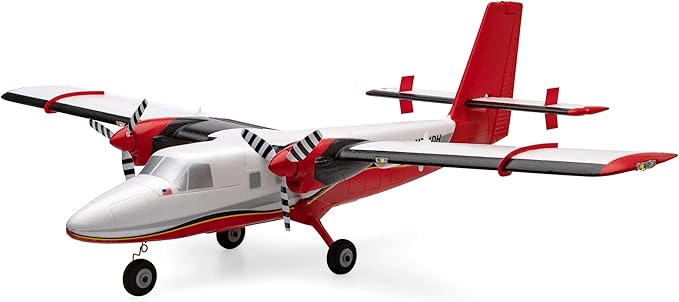 E-flite RC Airplane UMX Twin Otter BNF Basic Transmitter Battery and Charger Not Included with AS3X and Safe Select EFLU30050