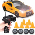 Liberty Imports RC Drift Car 1/24 2.4GHz 4WD Remote Control Sport Racing On-Road Vehicle with LED Light Batteries and Drift Tires (Style 6)