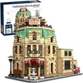 Restaurants in Paris Building Set with Lights Street Scene Series Building Blocks Set Modular Building Block Kit Home DecorGreat Gift for Teens and Adults 3104PCS