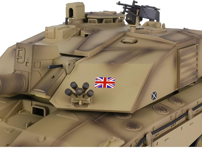 Pro Ver Henglong 1/16 7.0 Challenger Ii Rc Tank 3908 Metal Tracks W/Rubbers BB Airsoft that Shooting BB Bullets