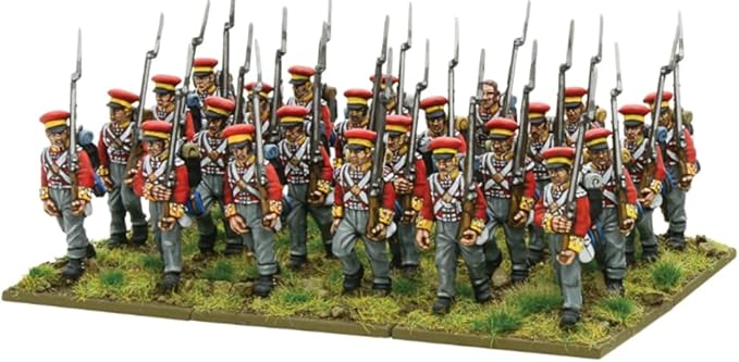 Warlord Games Wargames Delivered Black Powder Waterloo Second Edition Game - Role Playing Strategy Board Game for Adults Tabletop 19th Century Wargaming - Tabletop Military History RPG w/Terrain