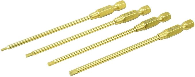 Apex RC Products 1.5 2 2.5 &amp 3mm Titanium Quick Change Allen Key Set #2739