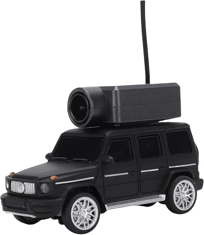 FOSA Mini RC Car 1:64 Remote Control Car with HD FPV Camera and Ambient Lights 3 Speed Modes for Indoor Racing and Social Play