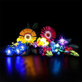 LED Light for Lego Wildflower Bouquet 10313 SetDesign and Configuration Compatible with Model 10313 (LED Light Only Not Building Block Kit)