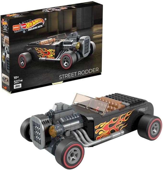 Mega Construx Hot Wheels Street Rodder Construction Set Building Toys for Kids
