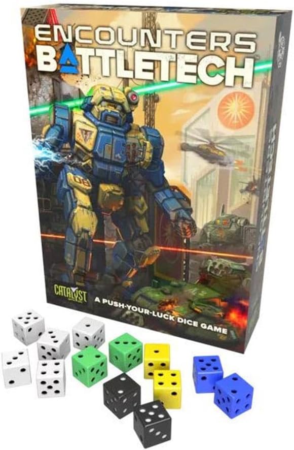 Battletech Encounters by Catalyst Game Labs RPG Board Game for 1+ Players and Ages 14+