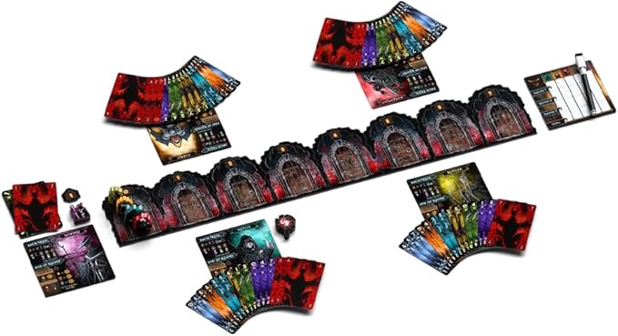 Allplay Torchlit Board Game - Card Game 2 to 5 Player - 40 Minutes Game Time
