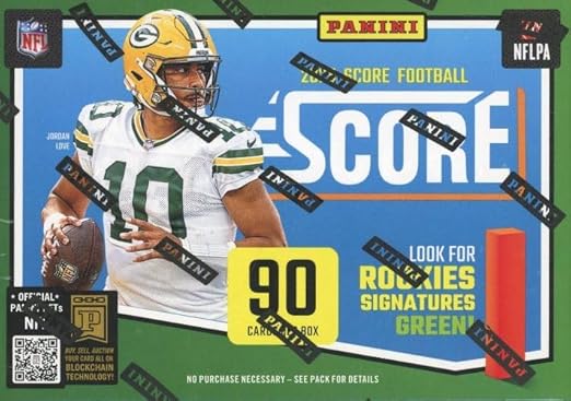 2025 Panini SCORE Football EXCLUSIVE HUGE 90 Card Factory Sealed Blaster Box Including (24) ROOKIES (5) PARALLELS (18) INSERTS &amp #’d PARALLEL! Look for Travis Hunter Jaxson Dart Cam Ward &amp