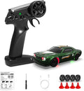 1/43 RC Drift Car Mini Drifting RC Car with Gyro 2.4GHz Full Proportional Drift Cars 4WD RTR Remote Control Cars with Colorful Lights Gyroscope Fast Racing Vehicle Gift for Kids Boys Adults