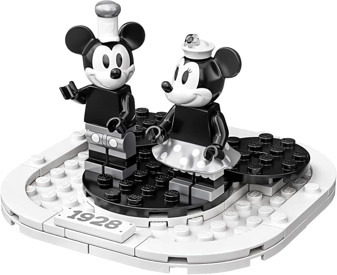 LEGO Ideas 21317 Disney Steamboat Willie Building Kit (751 Pieces)
