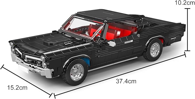 Mould King 10199 Car Model Kits MOC Bricks Collectible Sportscar Building Blocks Car Building Kits for Adult Static Version 1563 PCS