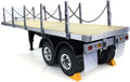 US in Stock Toucan RC Hobby 1/14 2 Axles RC Tractor Flatbed Trailer DIY Model Remote Control Semi Truck