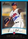 Sports Memorabilia Autograph Warehouse 244578 Dan Denham Autographed Baseball Card - Cleveland Indians FT 2001 Bowman - No. BDP93 Rookie