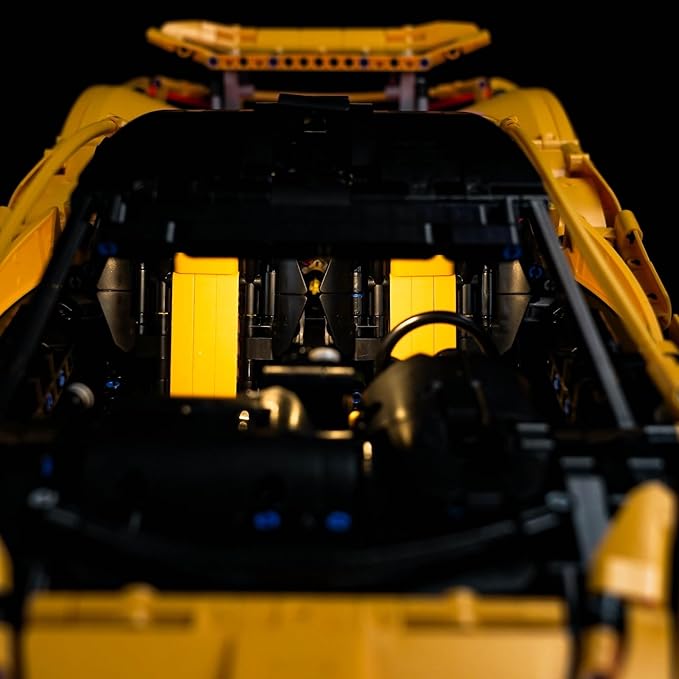 Upgraded Led Light Kit for Lego McLaren P1 42172 Building Set RC Version Compatible with Lego 76295 Gift Idea for Adult Builders and Fans(Model Not Included)