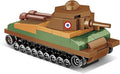 COBI Historical Collection WWII SOMUA S-35 1:72 Scale Tank Building Set 99 Pieces