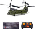 2.4G 3CH RC Helicopter S026H Military Transport RC Helicopter with Altitude Hold One Key Take Off/Landing LED Light Low Battery Reminder Gyro for Teens Beginners and Adults