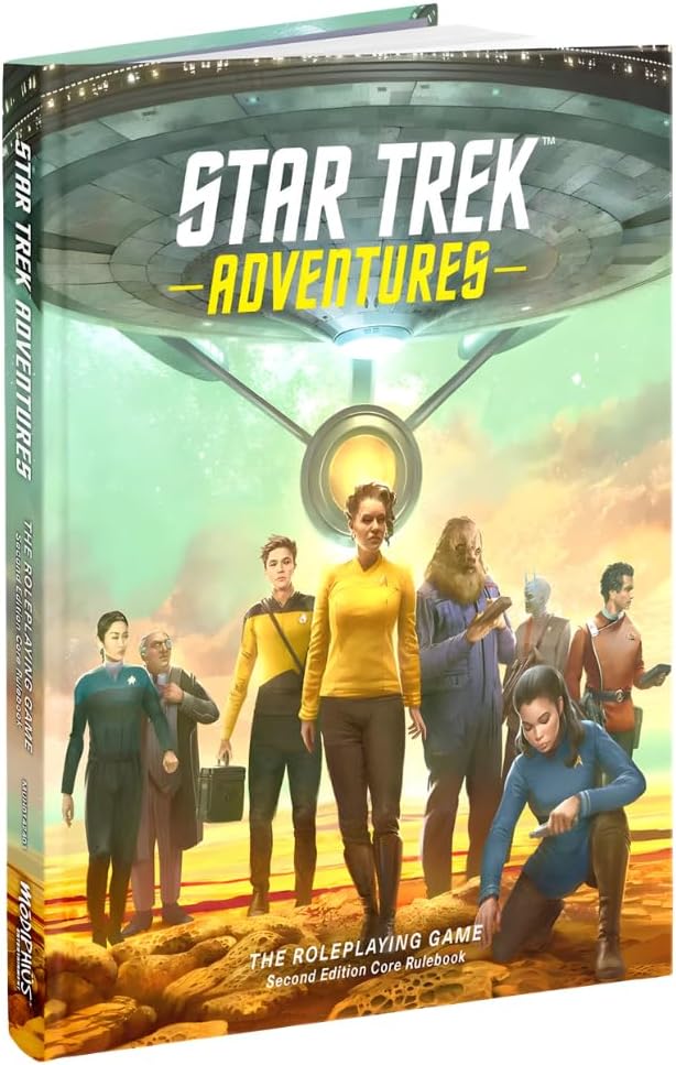 Modiphius Entertainment: Star Trek Adventures: Second Edition - Core Rulebook - Hardcover RPG Book Tabletop Role Playing Game Officially Licensed